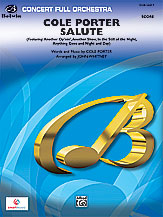 Cole Porter Salute Orchestra sheet music cover Thumbnail